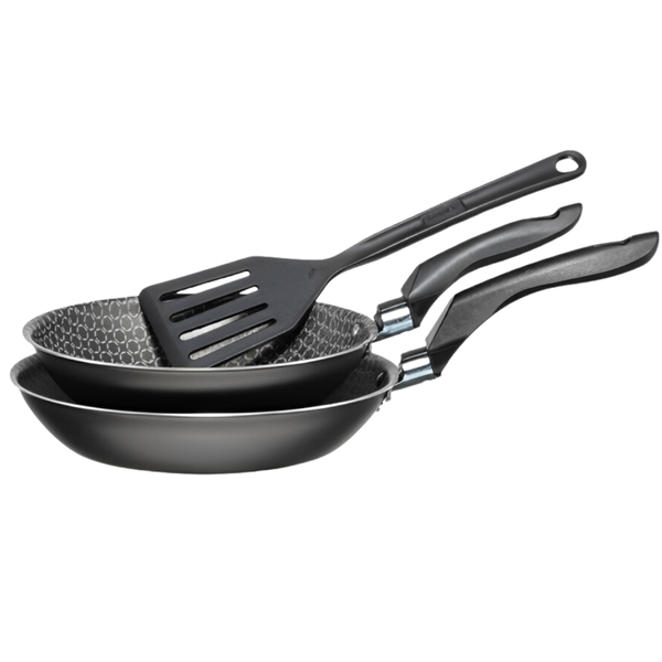 Conjunto De Frigideiras Antiaderente 18cm E 20cm + Espátula |